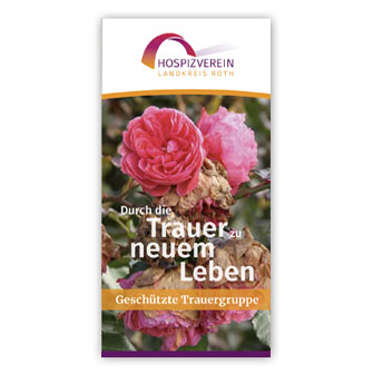 Hospizverein Trauergruppen Flyer