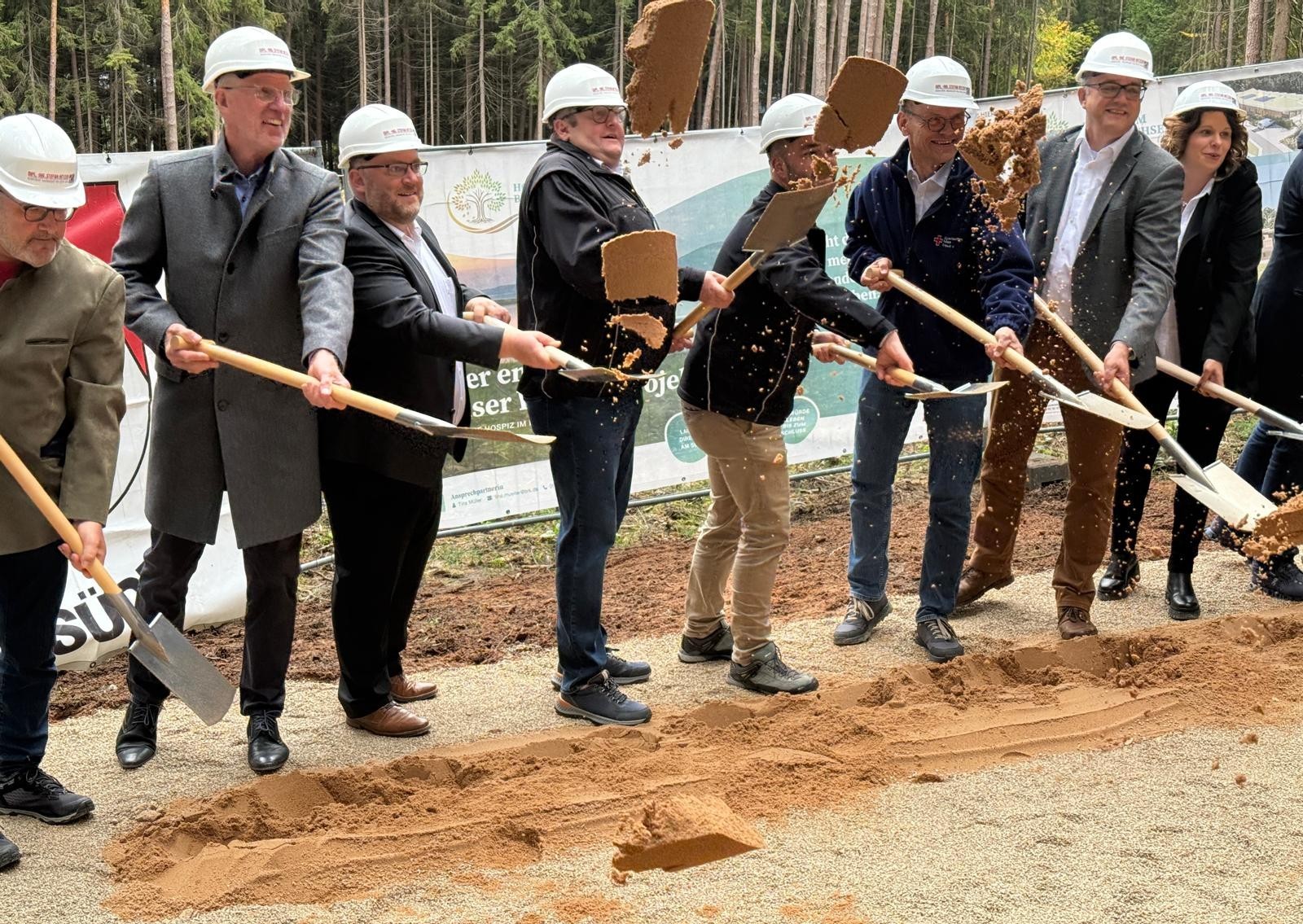 Spatenstich für das neue „Hospiz am Brombachsee“