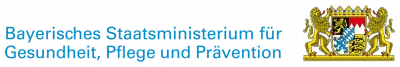 Logo Bayrisches Staatsministerium für Gesundheit, Pflege und Prävention